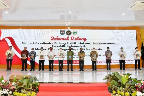 Pemerintah Pusat Apresiasi Kerja GTPP Covid-19 Sumut